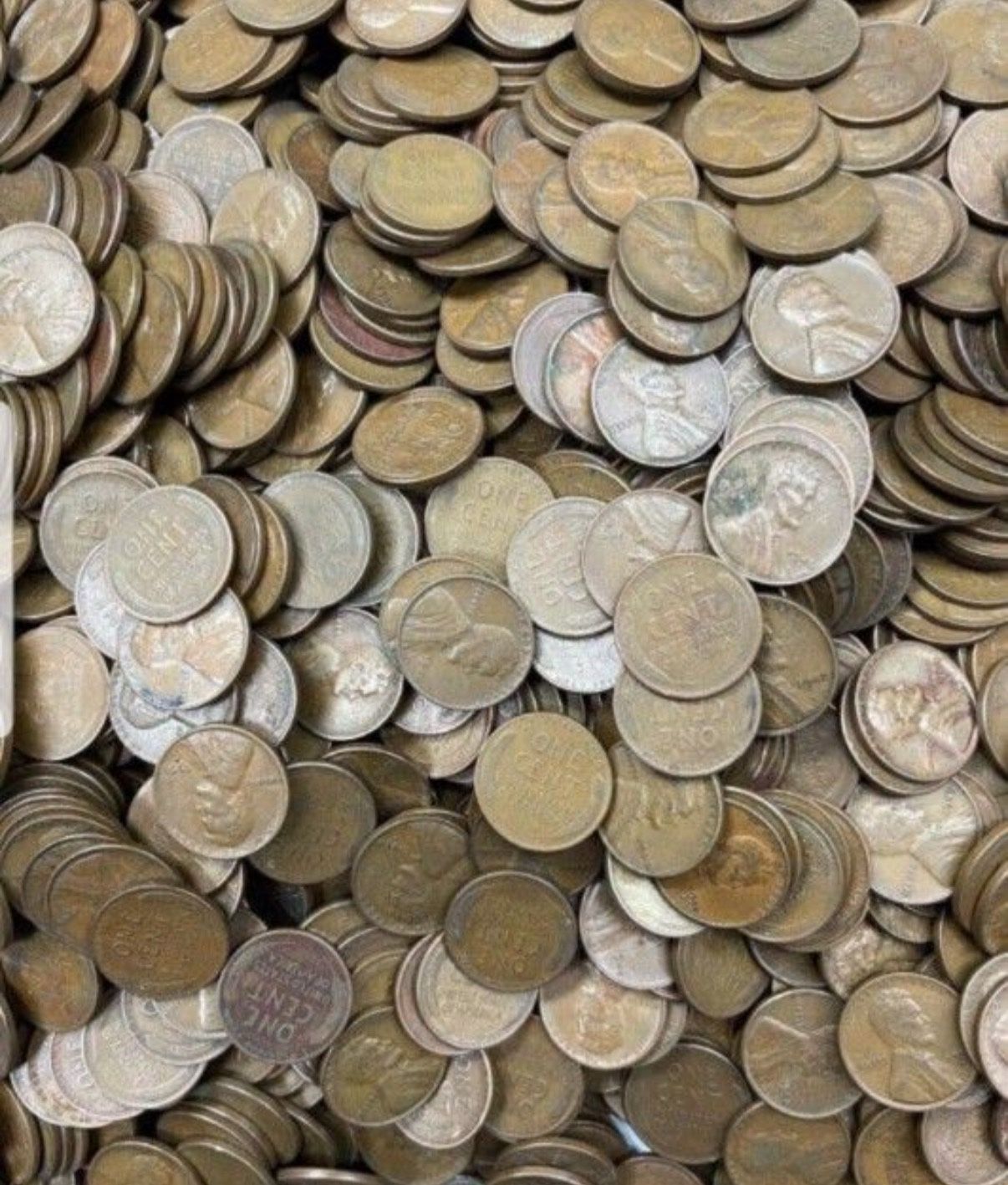 More Than 5 lbs Lincoln Wheat Pennies 1(contact info removed) For Sale All S Mint