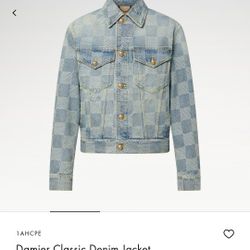 Louis Vuitton Damier Classic Denim Jacket