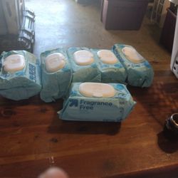 100 Count Up&Up Fragrance Free Baby Wipes 