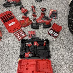 Milwaukee Tools Saws, Drill, Batteries And More
