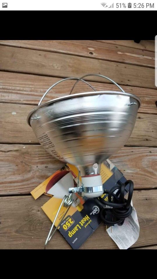 New Incandescent Clamped Lamp