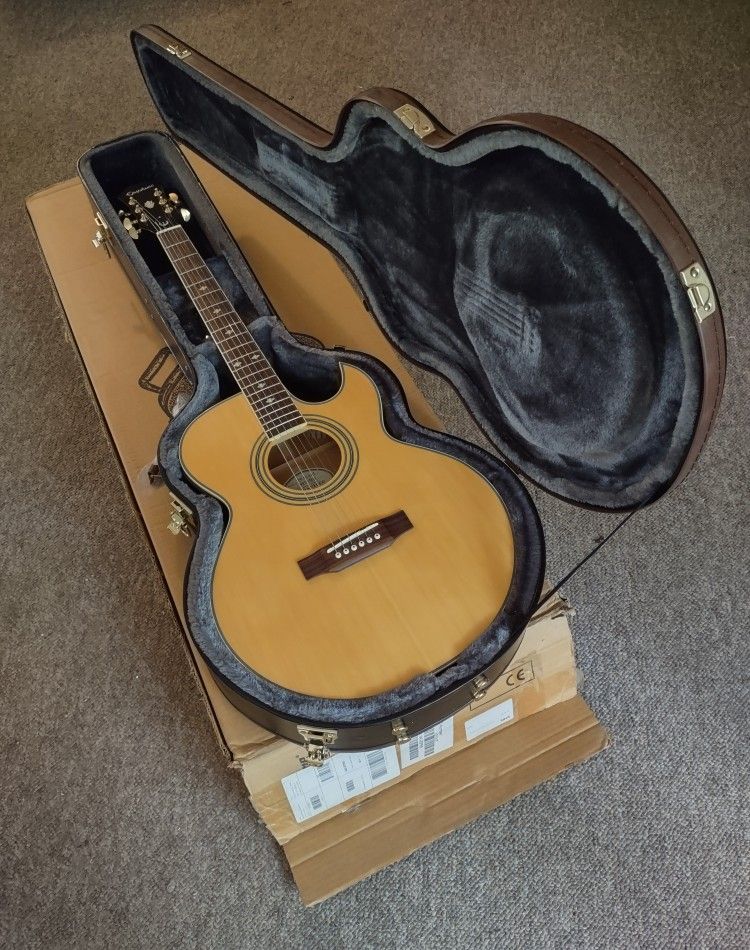 Epiphone PR-5E Guitar with Shadow Performer Preamp