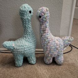 Crochet dinosaur