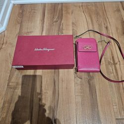 SALVATORE FERRAGAMO Gancini Leather Bag 