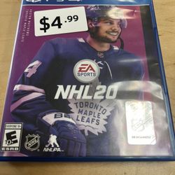 PS4 NHL20