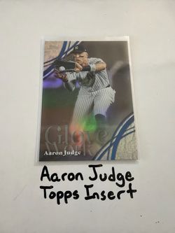 Aaron Judge New York Yankees Hall of Fame Outfielder Topps Short Print Insert Card.