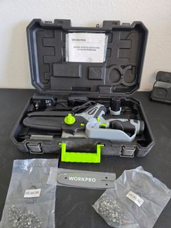 WORKPRO 12V Cordless Garden Pruning Saw Kit