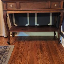 Antique Buffet Table 