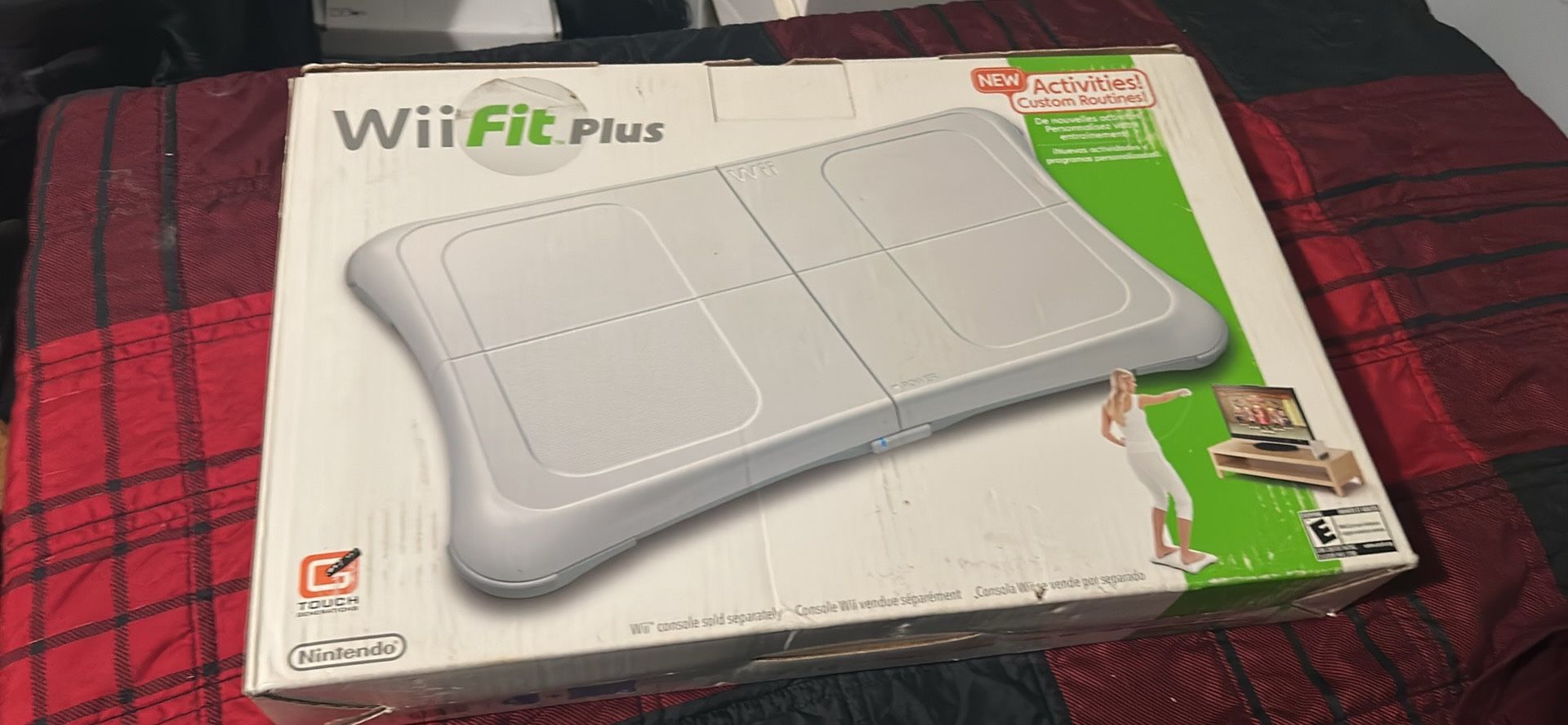 Brand New Sealed Wii Fit Plus + Balance Board – Fitness Game Bundle