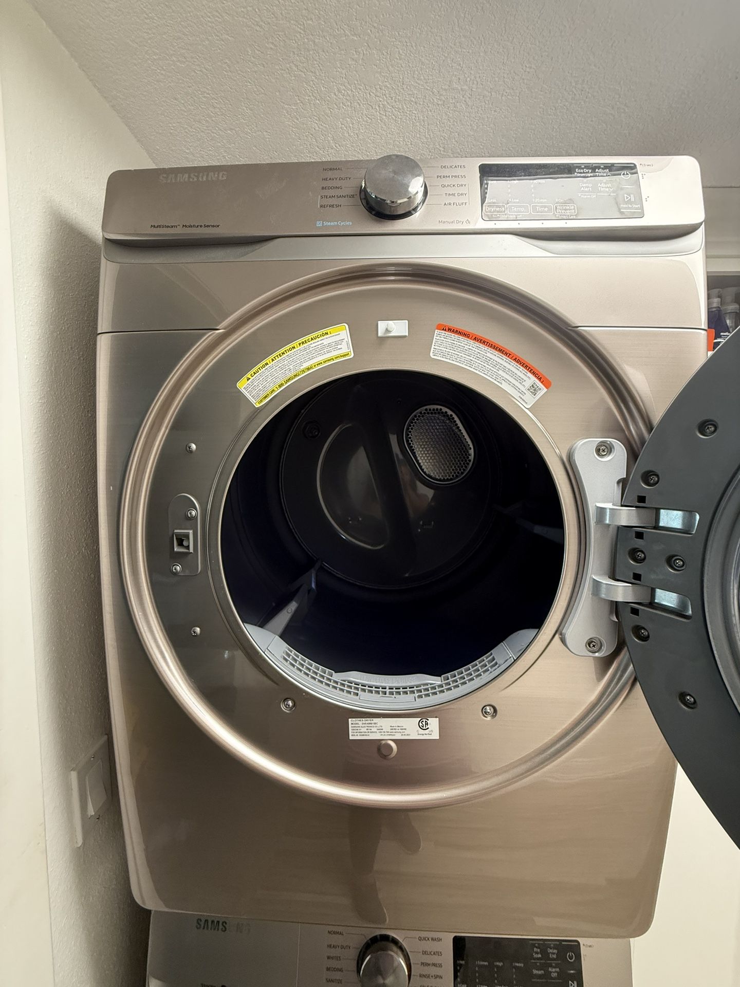 Samsung Front Load Electric Dryer w/ Sensor Dry & Steam