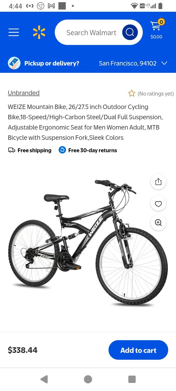 Weize Mountain Bike
