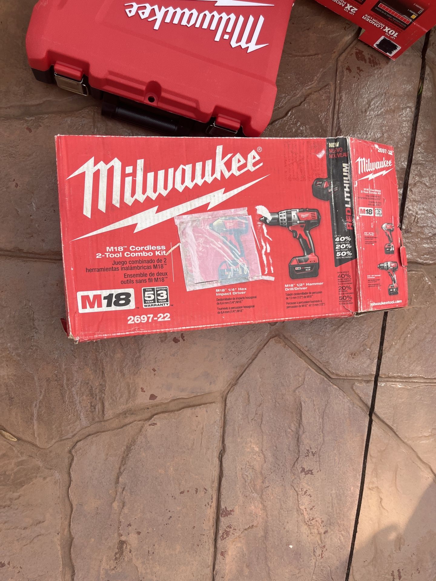 Milwaukee M18 Cordless 2-Tool Combo Kit 