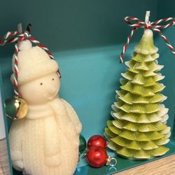 Velas Aromáticas Navideñas Orgánicas 