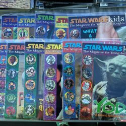 13x Star Wars Kids magazines
