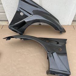 2009 - 2020 Nissan 370Z Z34 Carbon Creations VRS Front Fenders - 2 Piece - Part # 116390  Bumper Body Kit 