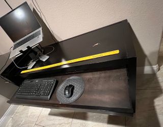 Desk with Keyboard Tray