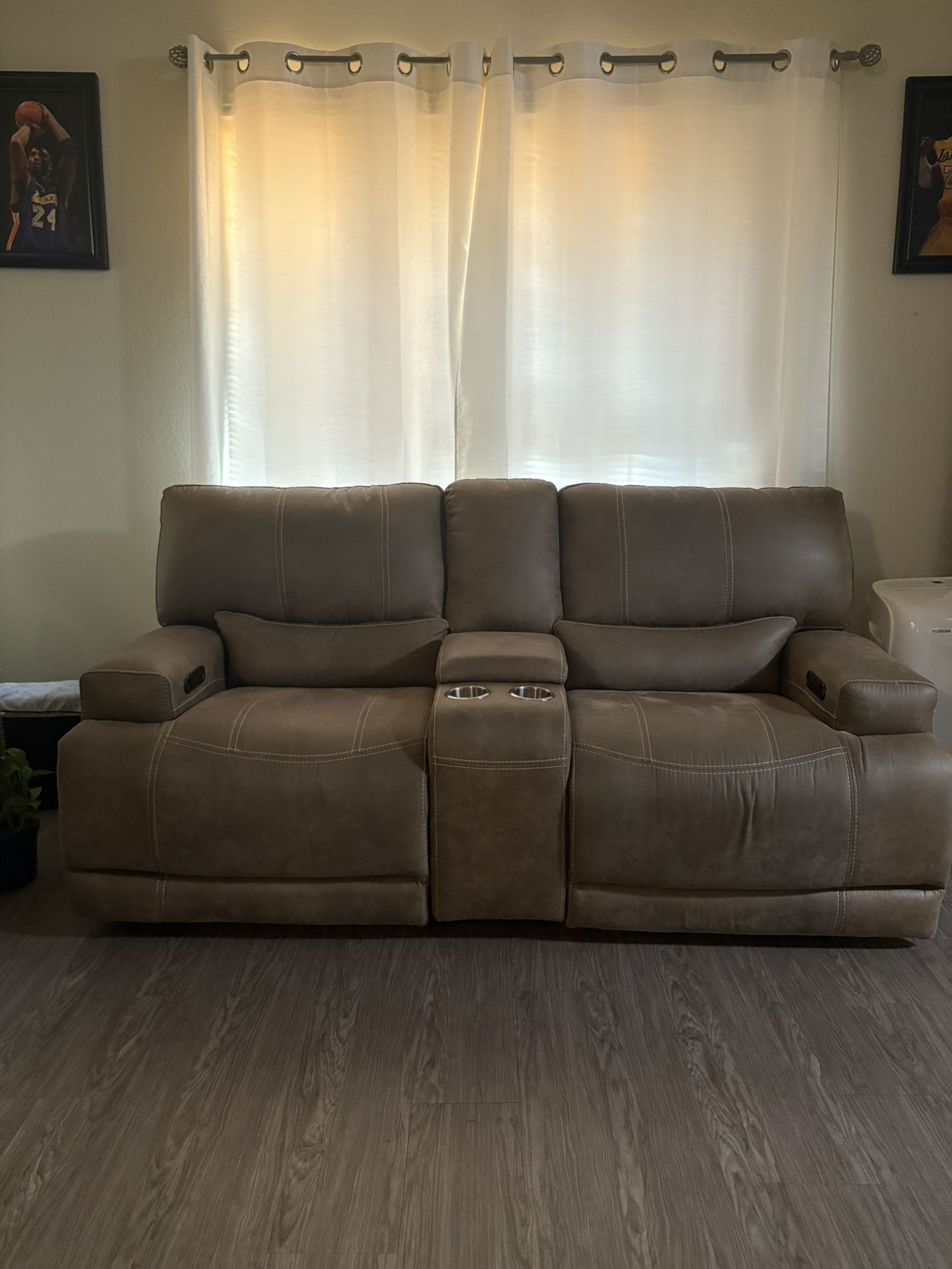 Journey Brown Power Reclining Loveseat – $900 (Hawthorne)