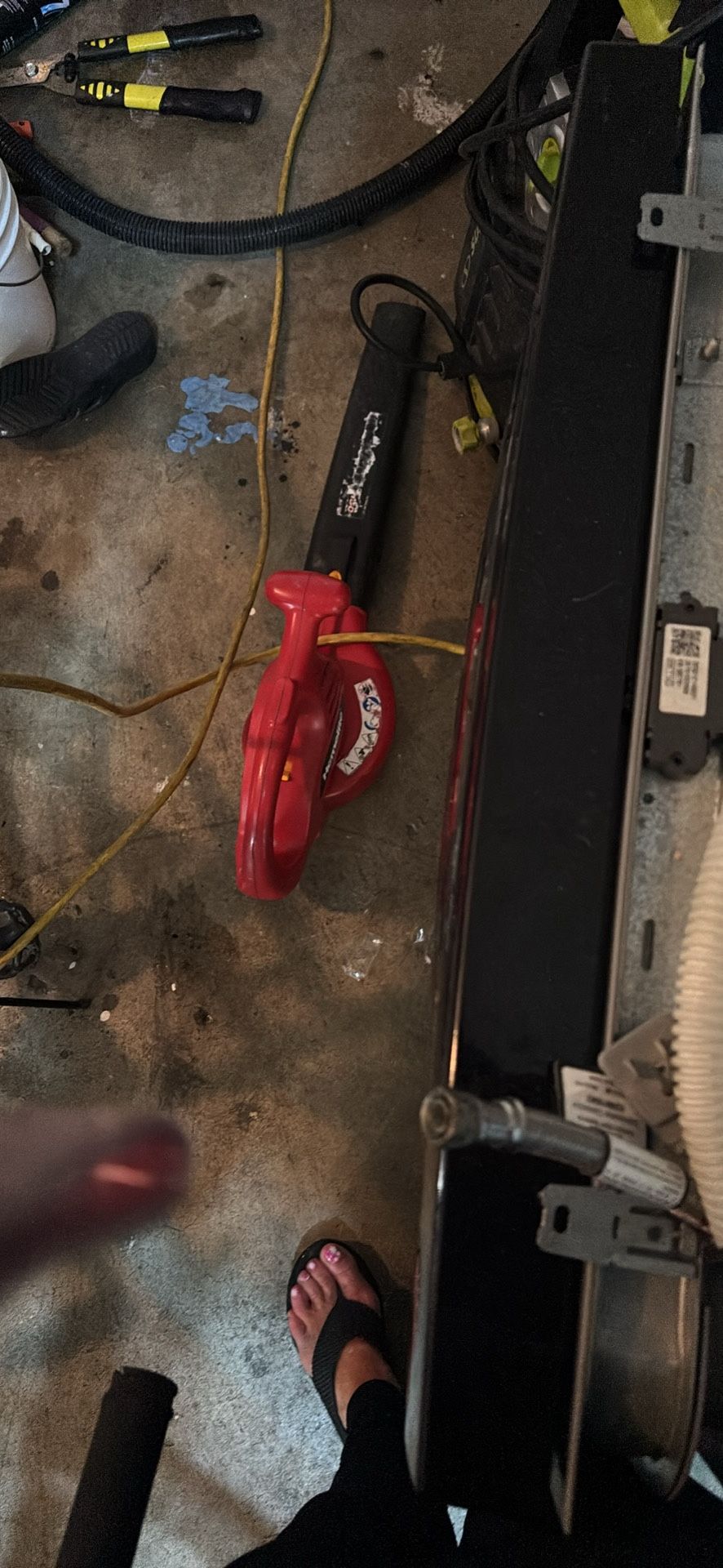 Leaf blower electric
