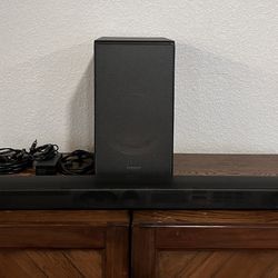 Samsung Sound Bar And Subwoofer