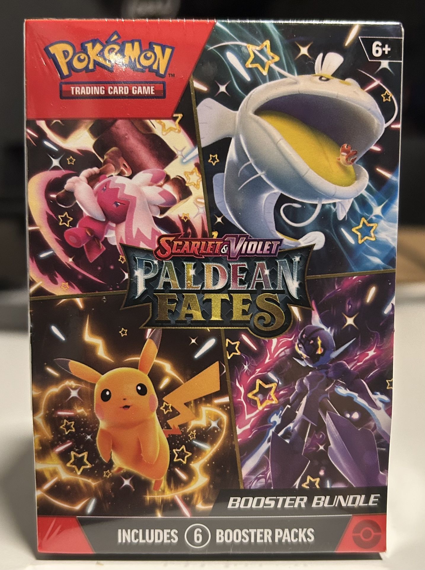 Pokemon Scarlet & Violet— Paldean Fates Booster Bundle