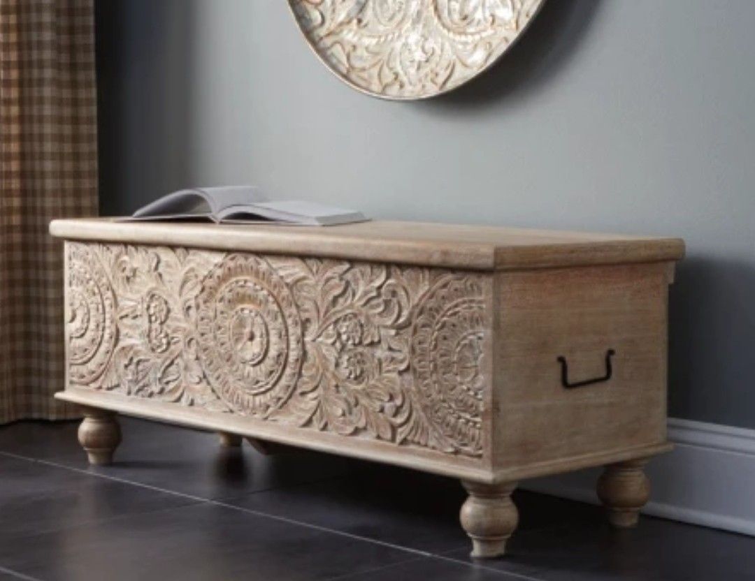 Fossil Ridge Storage Bench