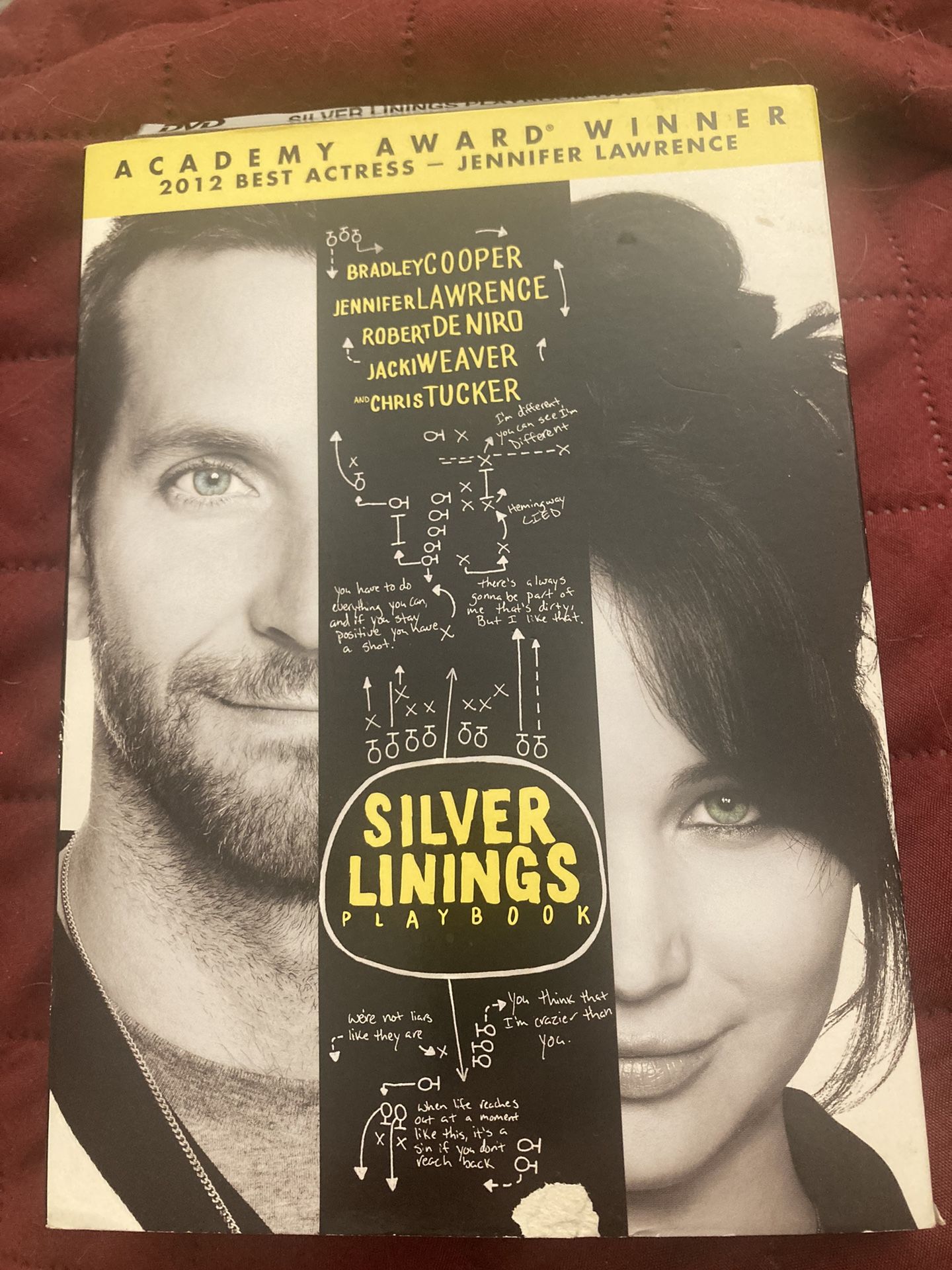 Silver Linings Playbook DVD, 2012, With Cover