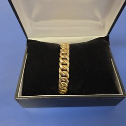 Cuban Link Brazalet  14k 27.6 Gr 