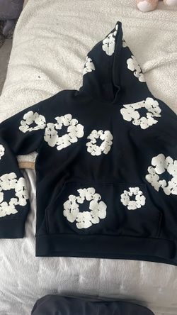 black denim tears hoodie