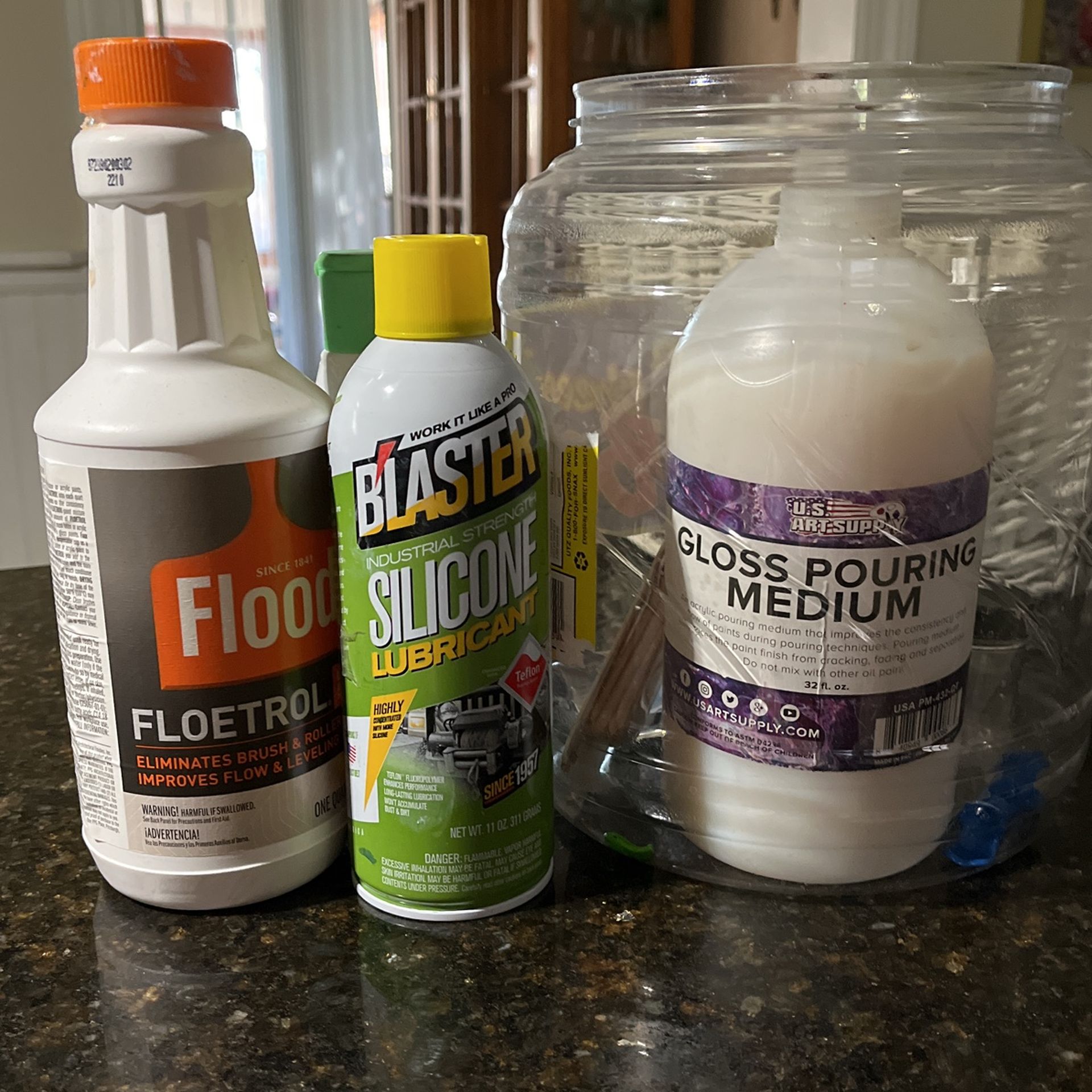 Acrylic Pouring Materials Free