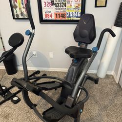 FreeStep Recumbent Cross Trainer Stepper