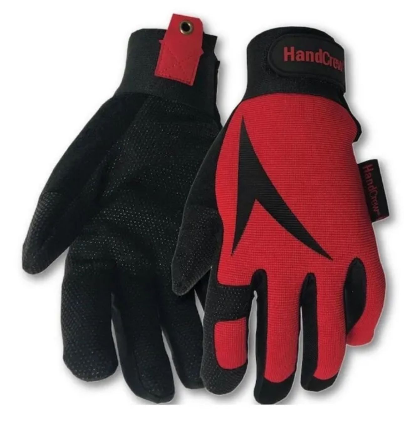 HandCrew Unisex Synthetic Leather Multi-Purpose Gloves Medium / Large ( 1 Pair )