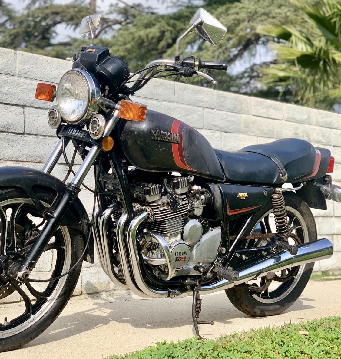 Vintage 1983 Yamaha Seca 550CC Motorcycle
