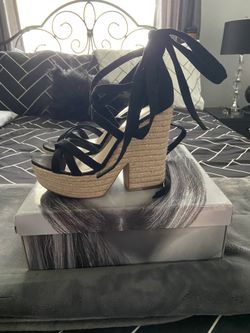 JLO Minel Espadrille Sandals Size 10