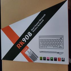 Ashata Dual Channel Blue Tooth Keyboard. 