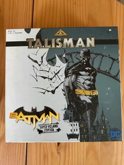 Talisman Batman super villains edition board game