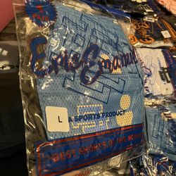 Eric Emanuel Blue Bone Shorts