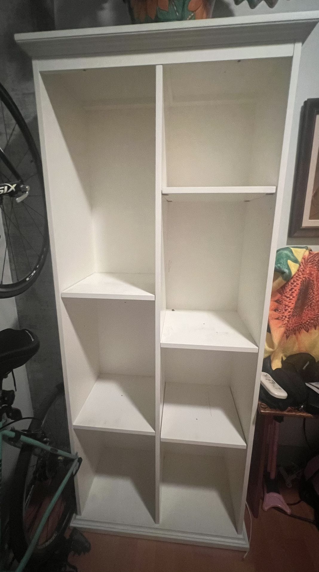 Pair Of White Bookshelf Cases From Costco