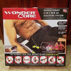 Wonder Core Smart Fitness Equipment, Black/Green As Seen on TV