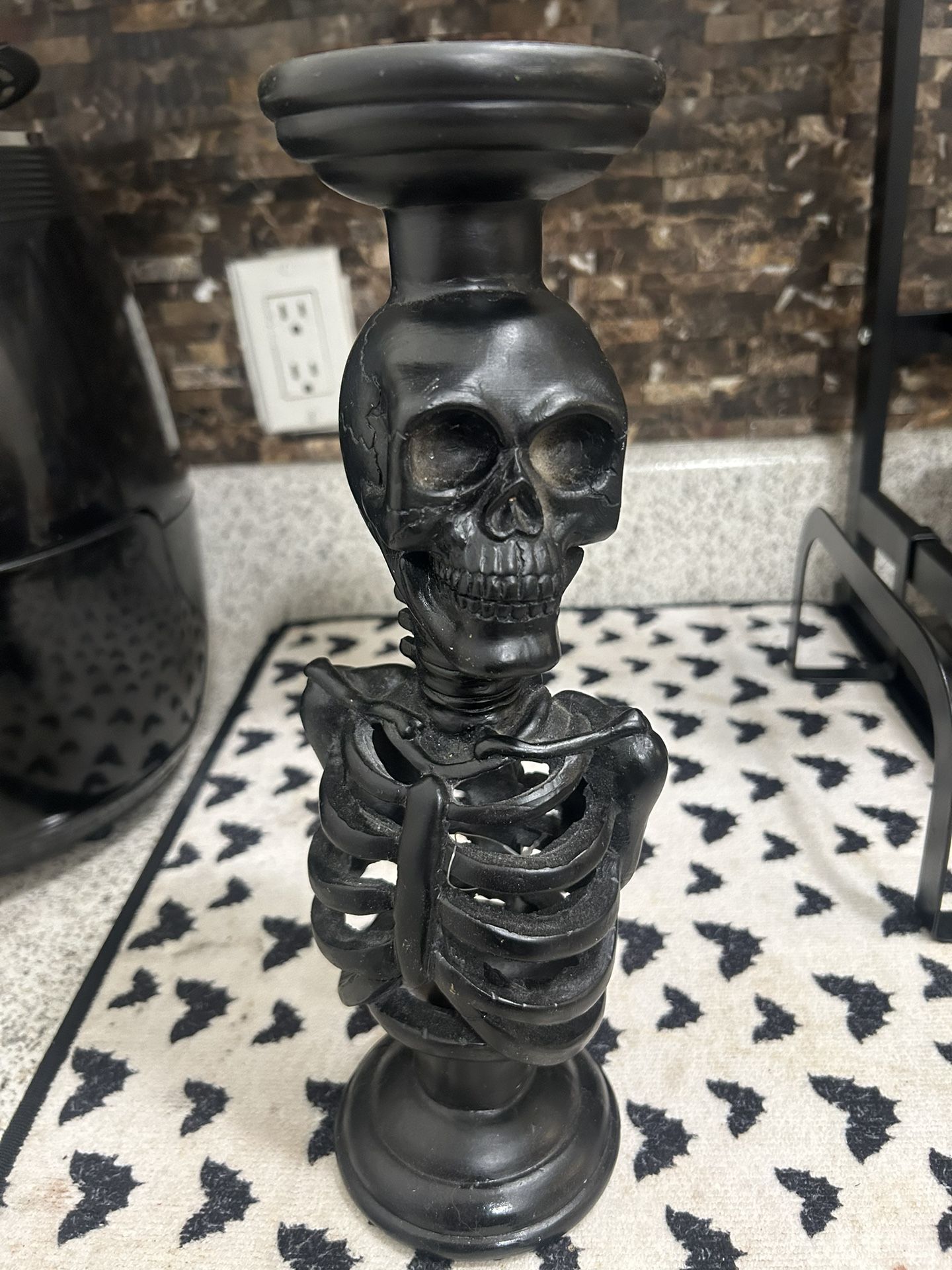 Skelton Candle Holder