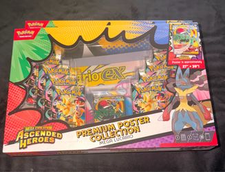 Pokemon Ascended Heroes Premium Poster Collection Lucario