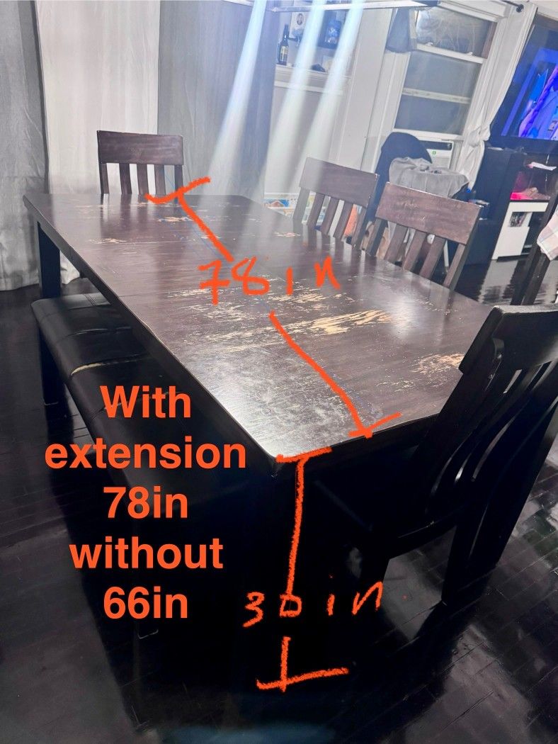 Solid Wood Table