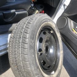 5x100 Full Size Spare With New Tire