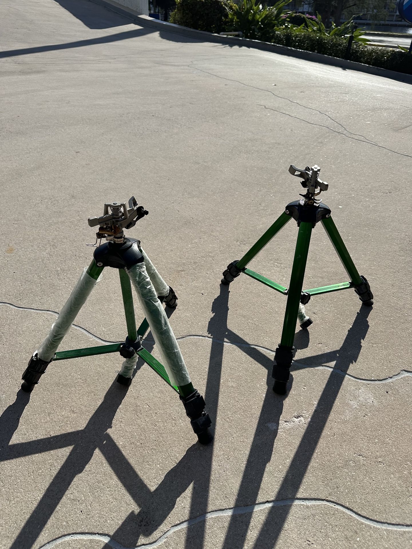2, Impact Sprinkler on Tripod Base, Heavy Duty