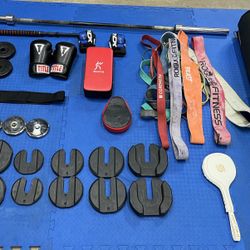 Gym Weights Boxing 