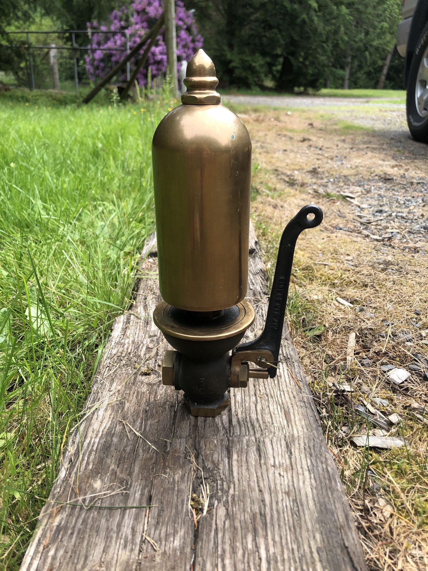 Antique 3” inches LUNKENHEIMER BRASS STEAMPUNK, BOAT