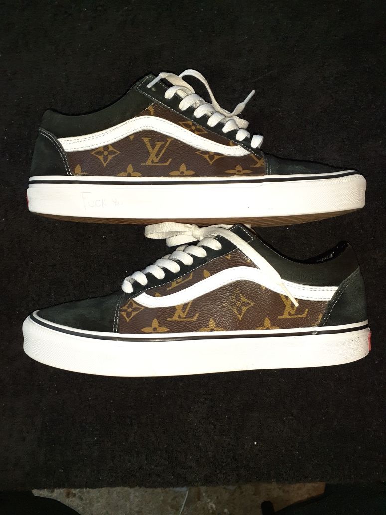 Custom Louis Vuitton vans