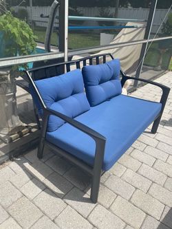 Outdoor sofa for 2