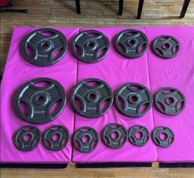 255lbs fitness gear olympic weight plates