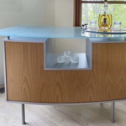 Glass Top Bar,  Cattelan Italia brand.  Will Deliver