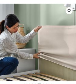 Full Size Bedframe IKEA Kleppstad Gently Used